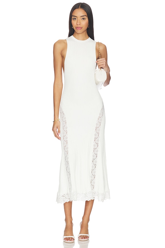 view 2 of 3 VESTIDO DRESS in White