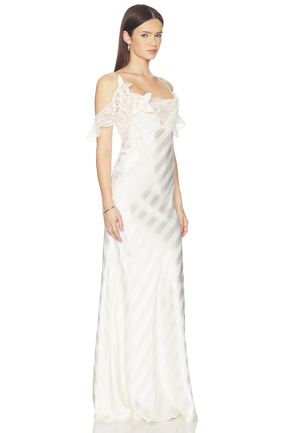 view 2 of 4 ROBE DRESS in Cream