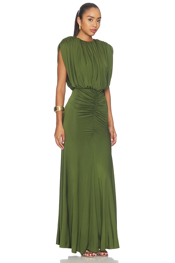 view 2 of 3 VESTIDO MAXI DRESS in Green