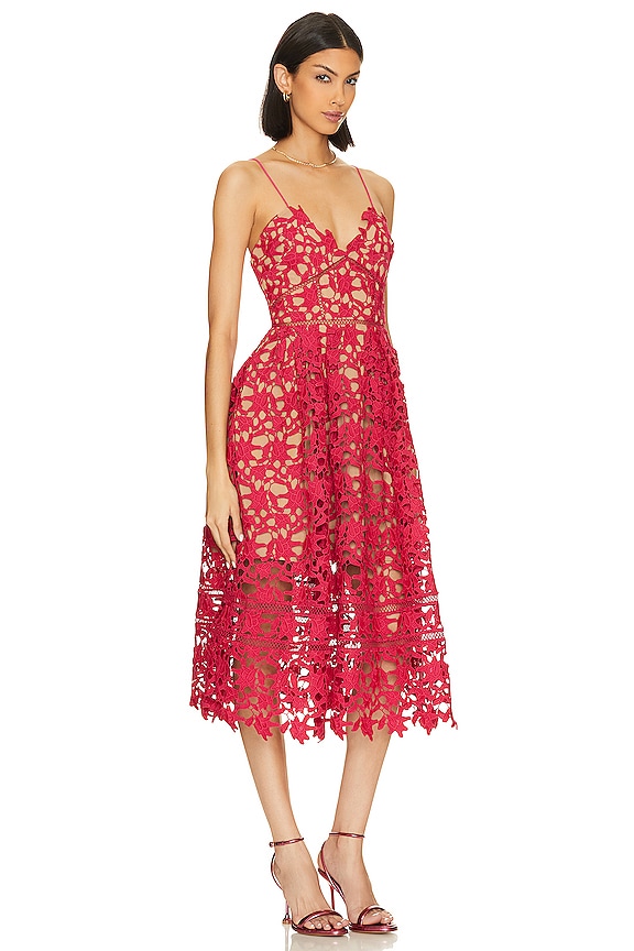 view 2 of 3 VESTIDO MIDI in Pink