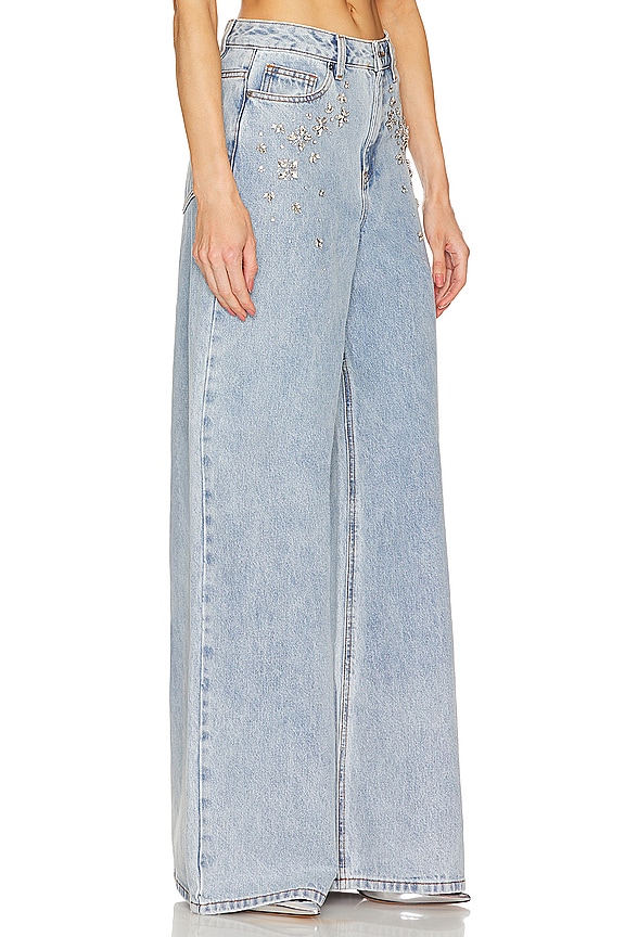 view 2 of 5 ШИРОКИЕ БРЮКИ in Light Blue