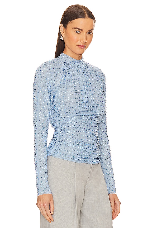 view 2 of 5 トップ in Light Blue