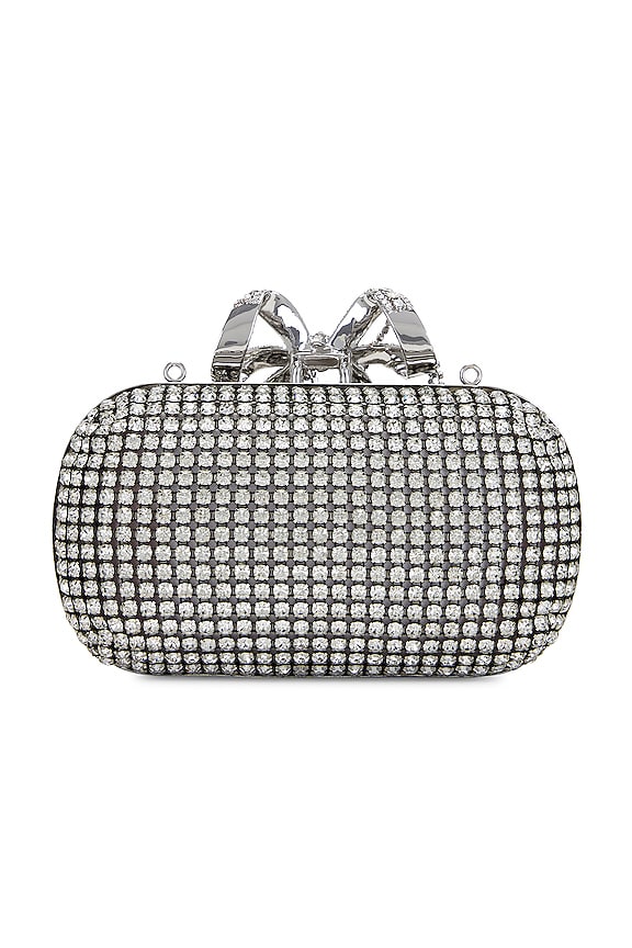 view 2 of 5 Chainmail Clutch Bag in Silver