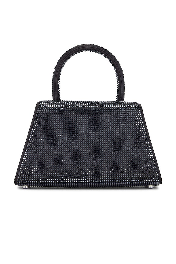 view 2 of 5 Rhinestone Mini Bow Bag in Black