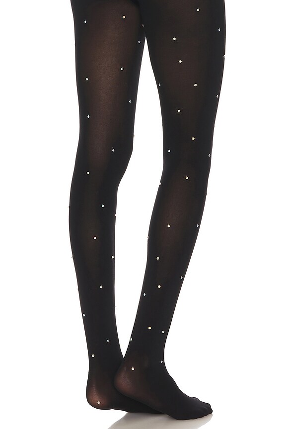 view 2 of 3 Crystal Tights in Black