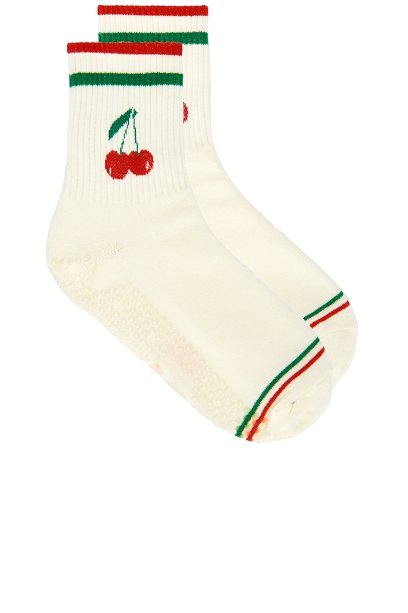 view 1 of 2 CHAUSSETTES CHERRY in Ivory