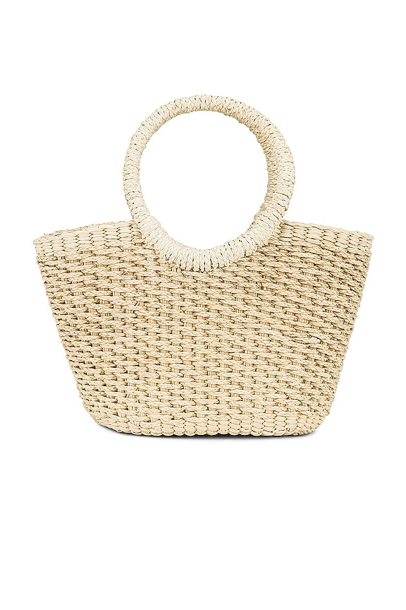 view 2 of 4 Mini Mini Canasta Bag in Natural