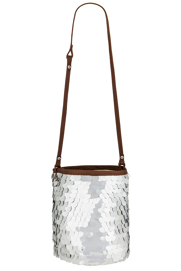 view 2 of 4 Viajero Sequin Bag in Cognac