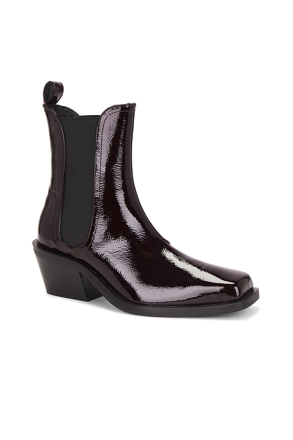 view 2 of 5 Kristen V Boot in Merlot