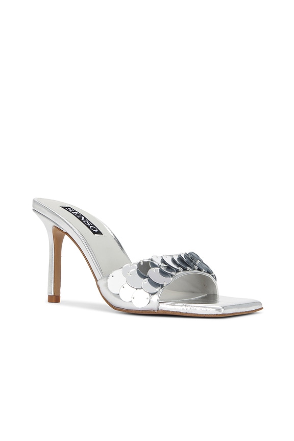 view 2 of 5 Halo Sandal in Silver
