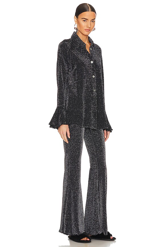 view 2 of 5 Cosmos Lounge Suit With Pants in Black