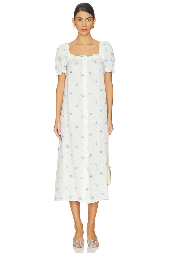 view 2 of 5 VESTIDO MIDI BRIGITTE in Linum