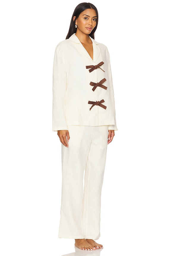 view 2 of 4 ПИЖАМА CRUSOE in Milk