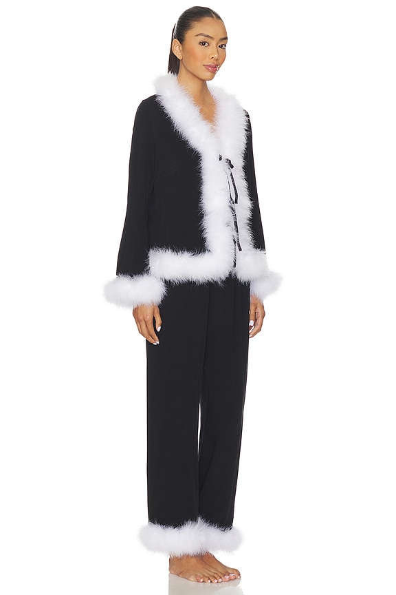 view 2 of 7 PYJAMA VENUS IN LOVE in Black