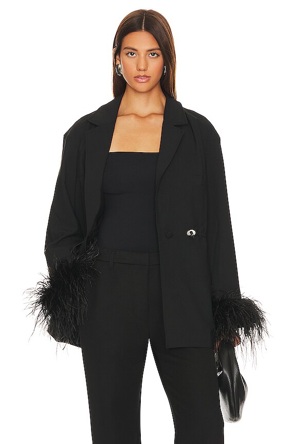 view 2 of 5 БЛЕЙЗЕР GIRL WITH PEARL in Black