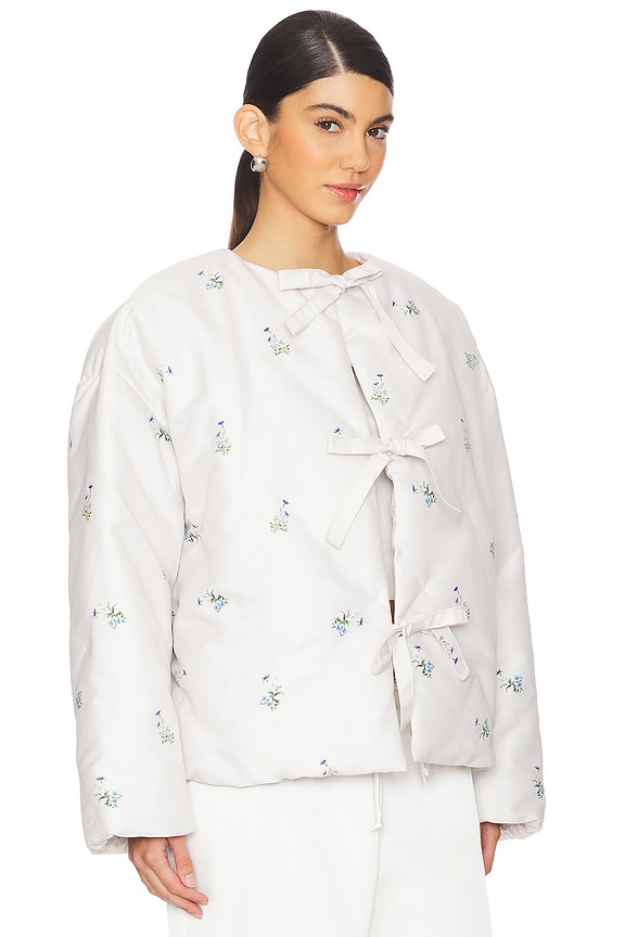 view 2 of 4 Ukiyo Puffer Jacket in Flower Print