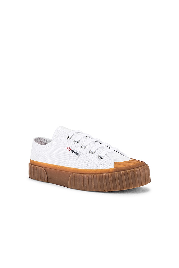 view 2 of 6 2630 COTU CANVAS Sneaker in White Gum