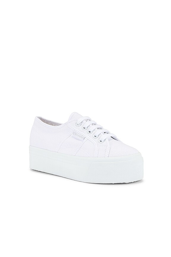view 2 of 6 2790 ACOTW Platform Sneaker in Total White