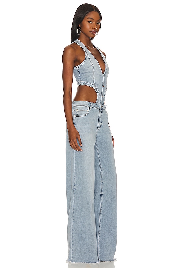 view 2 of 3 DALLAS 데님 점프 수트 in Coastline