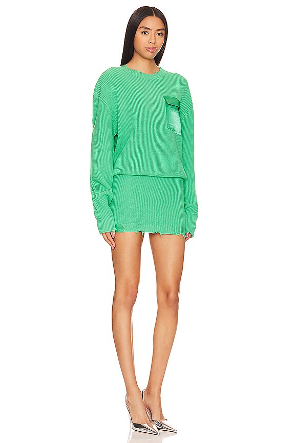 view 2 of 3 ROBE COURTE DANIELLA in Pistachio