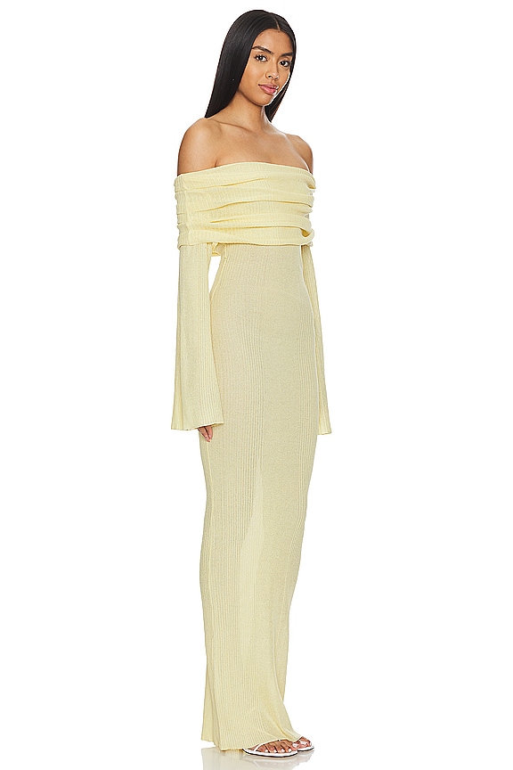 view 2 of 3 Galleria Maxi Dress in Butter