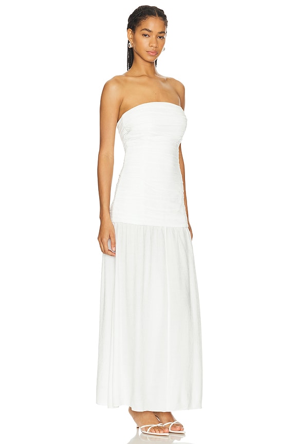 view 2 of 3 Gardenia Maxi Dress in Porcelain