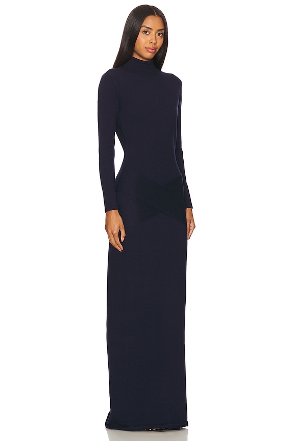 view 2 of 3 Melonie Knit Maxi Dress in Sapphire