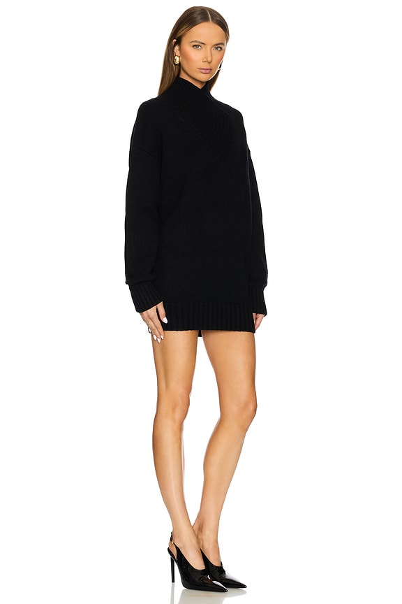 view 2 of 3 Dessa Sweater Dress in Black