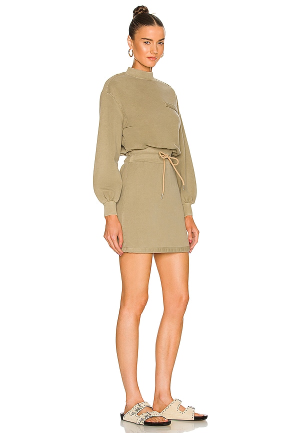 view 2 of 3 Samantha Dress in Olive Grey