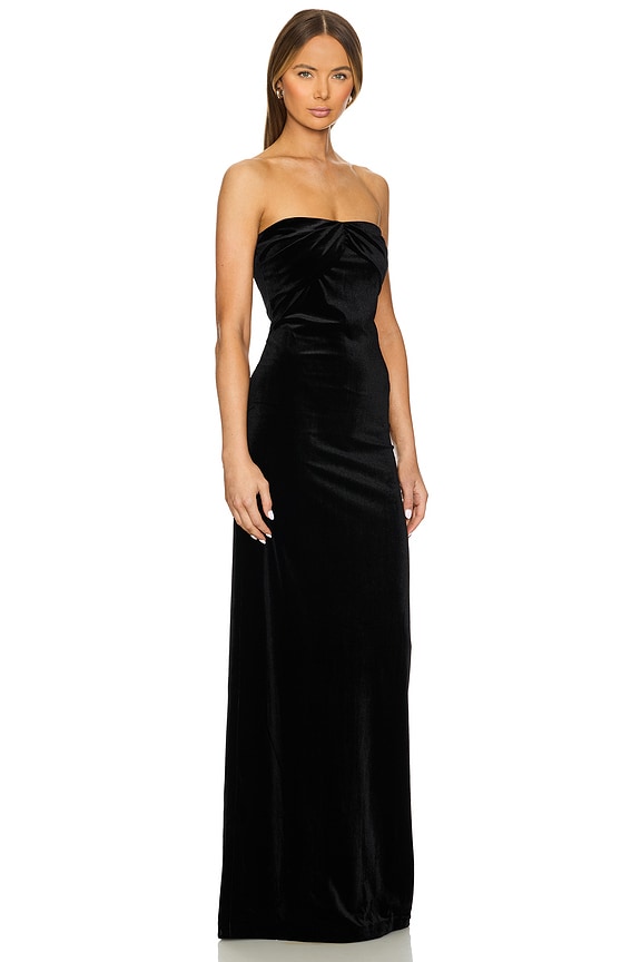 view 2 of 3 Noela Gown in Black