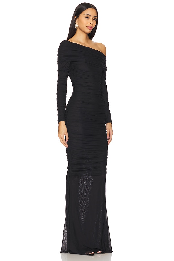 view 2 of 3 LUANA ガウン in Black