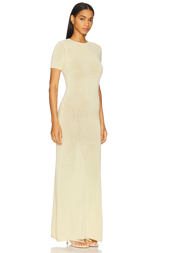 view 2 of 3 MAXIVESTIDO AIRESS in Pastel Yellow