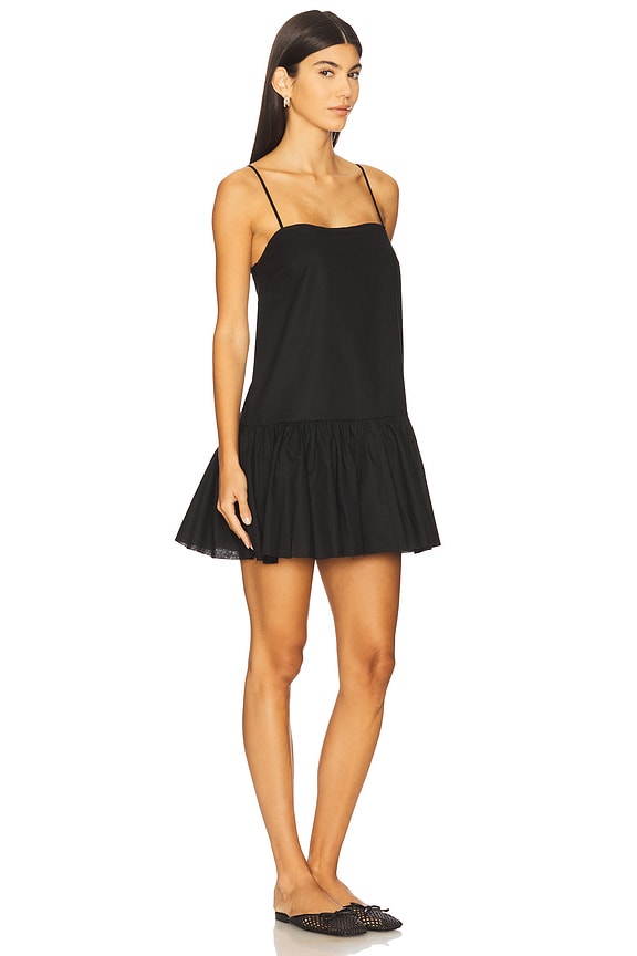 view 2 of 3 Krista Linen Mini Dress in Black