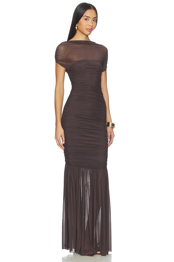 view 2 of 3 Noel Gown in Ash Brown