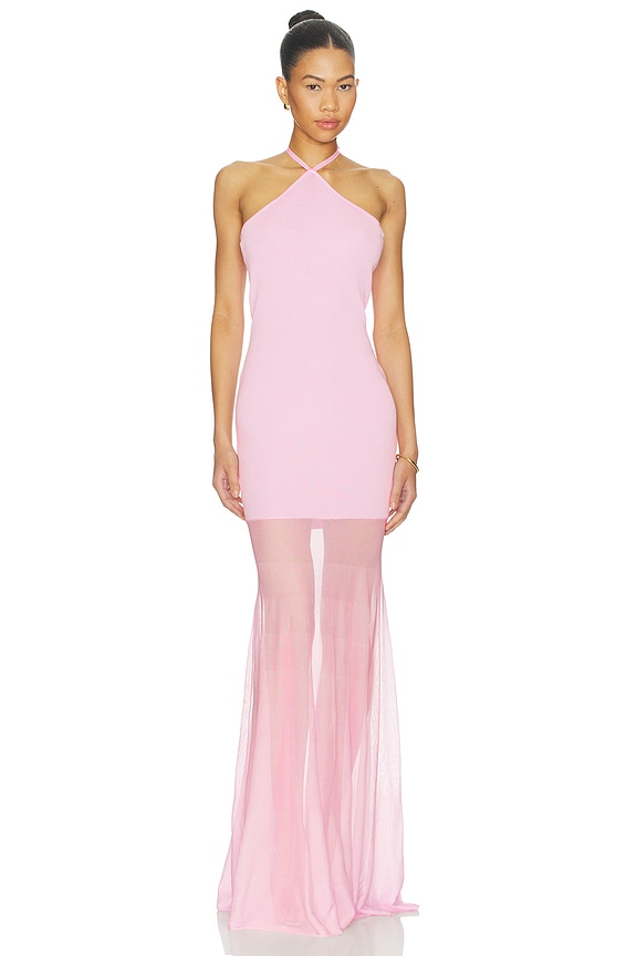 view 1 of 3 Jemma Dress in Ballet Pink