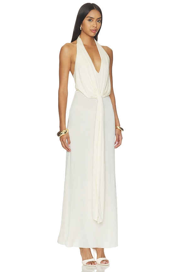 view 2 of 3 Kayla Dress in Eggshell