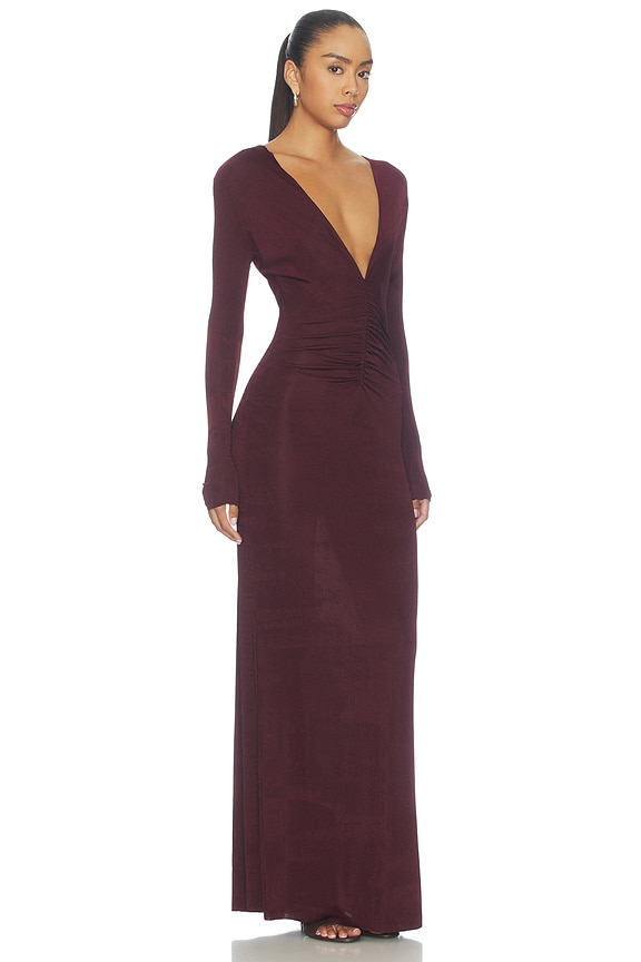 view 2 of 3 ROBE EBONY in Bordeaux