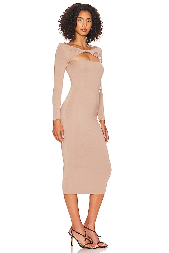 view 2 of 3 ROBE IRENE in Dark Beige