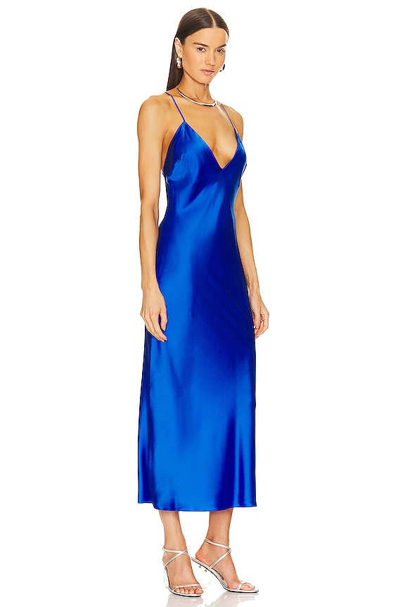 view 2 of 3 MAXIFALDA SEDA ROWAN in Royal Blue