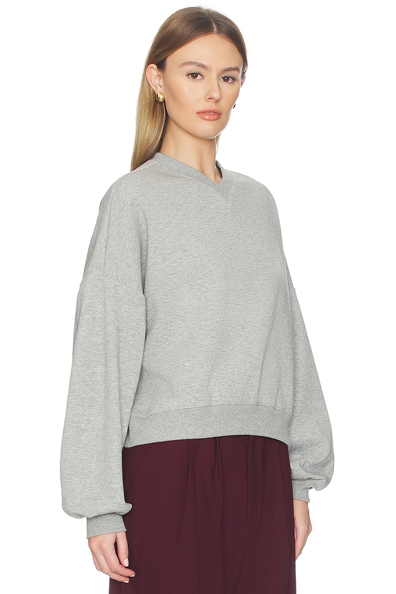 view 2 of 4 SUDADERA TALEY in Heathered Grey