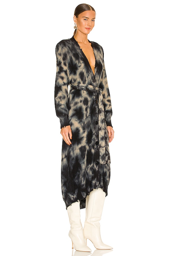 view 2 of 4 CÁRDIGAN AMANDA in Beige Tie Dye