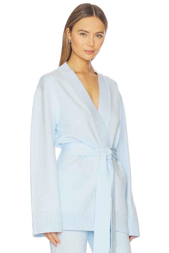 view 2 of 4 Honor Cardigan in Arctic Blue