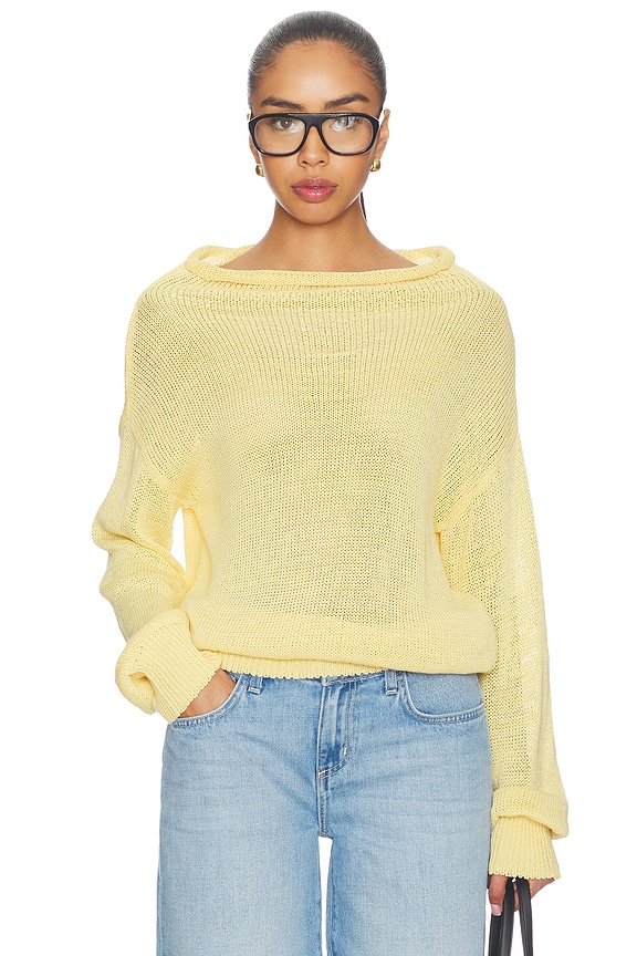 view 1 of 4 Oro Knit Sweater in Butter