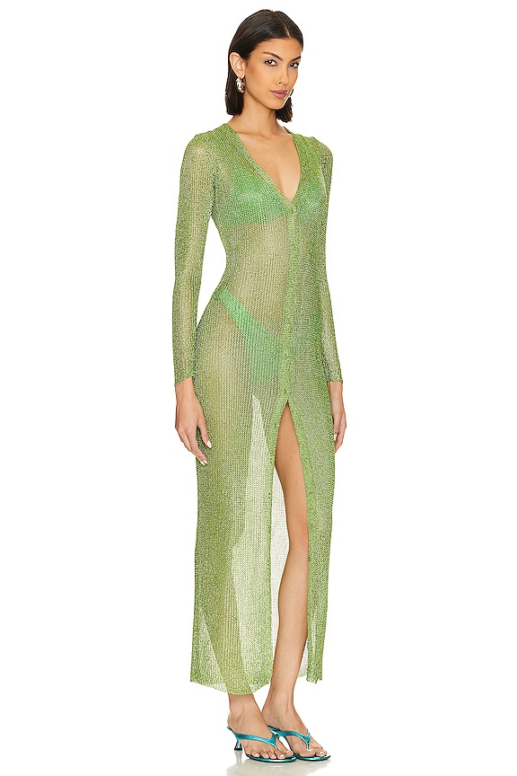 view 2 of 4 CÁRDIGAN BREANNA in Chartreuse