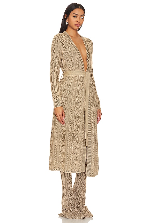 view 2 of 3 КАРДИГАН ADALINE in Washed Tan