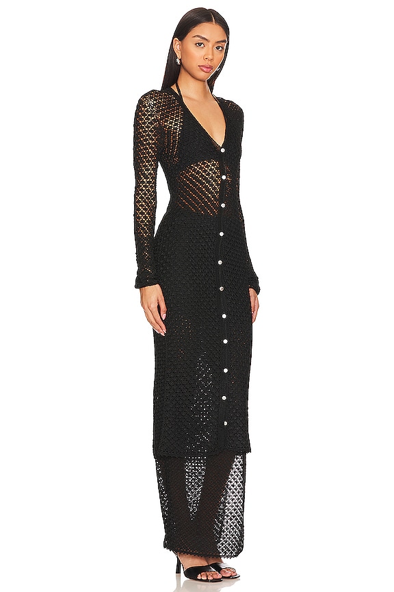 view 2 of 3 CÁRDIGAN ALLISON in Black