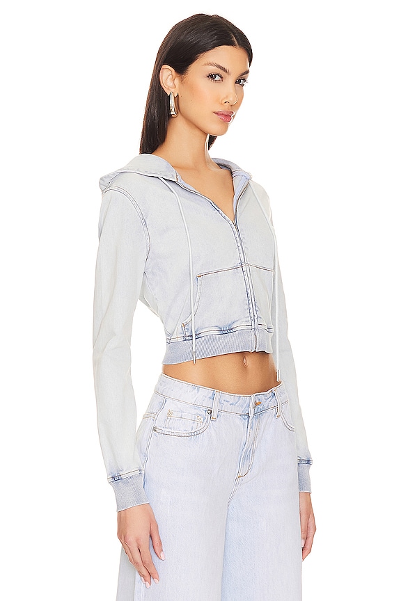 view 2 of 4 SUDADERA EDITH in Skylight Terry