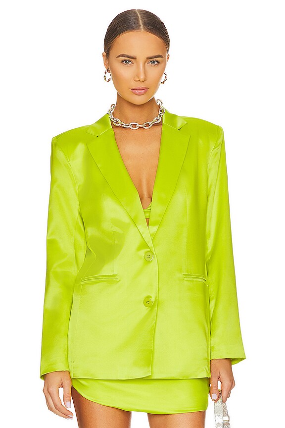 view 2 of 5 Motlee Jacket in Neon Lime