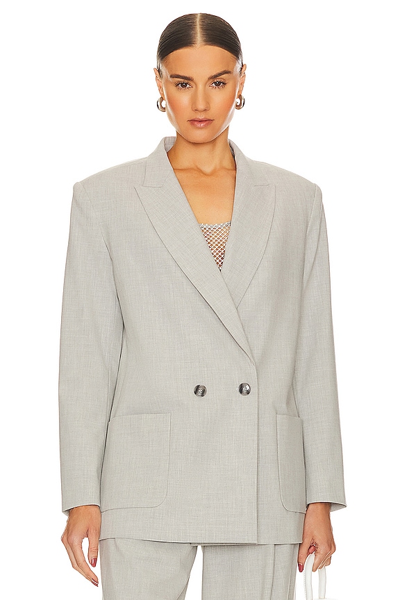 view 2 of 5 Natasha Blazer in Silver