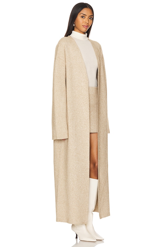 view 2 of 3 Megumi Knit Robe in Tan